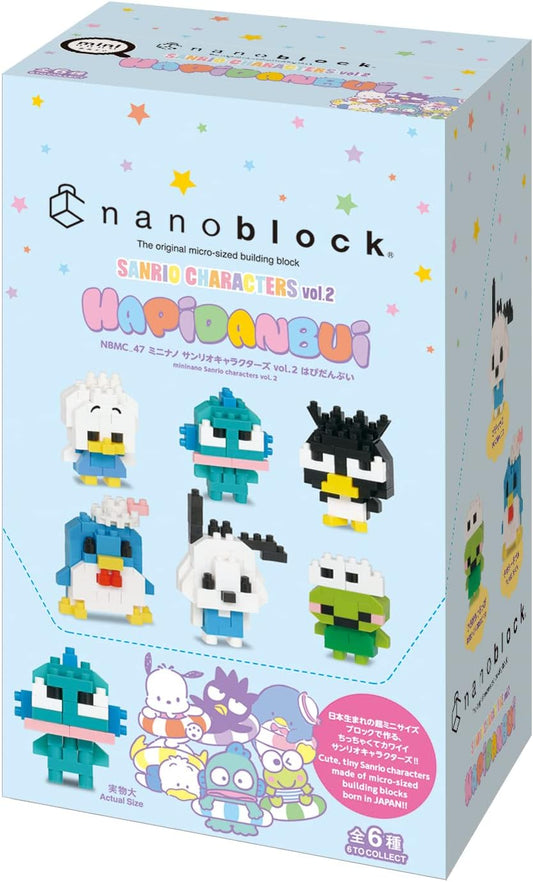 Nanoblock - 迷你 Sanrio vol.2  (6件裝)