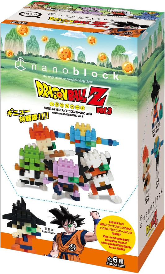 Nanoblock - 迷你龍珠 Z vol.3 ( 6件裝)