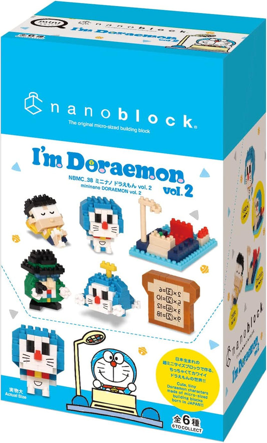 Nanoblock - 迷你多啦A夢 vol.2 ( 6件裝)