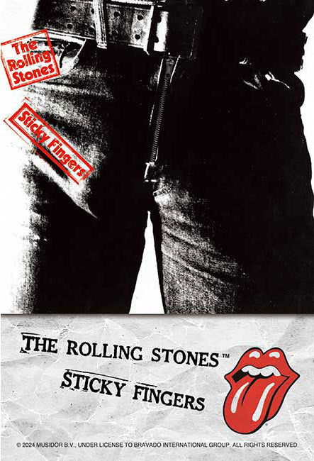 (迷你尺寸) David Bowie - The Rolling Stones Sticky Fingers 120塊 (10×14.7cm)