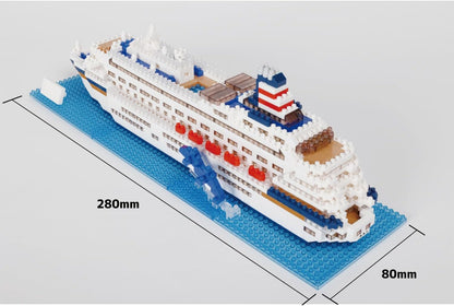 Nanoblock - M.S. ASUKAⅡ 飛鳥Ⅱ  (28×8×8cm)