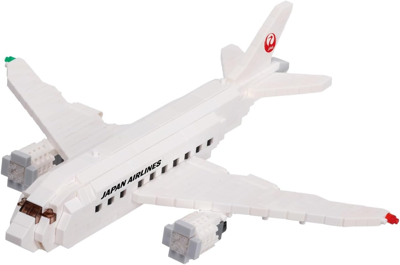 Nanoblock - JAL 客機 (19.5×10×18.5cm)