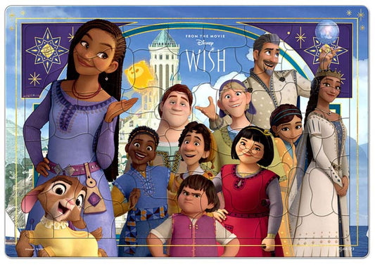 兒童向 - 迪士尼 星願奇緣 WISH  大家的願望 60塊 (26×37.5cm)