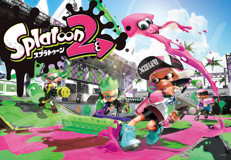 斯普拉遁 - Splatoon 2 1000塊 (50×73.5cm)