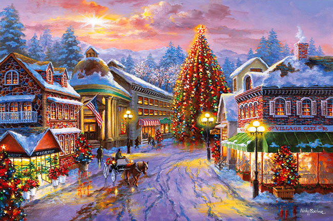 Nicky Boehme - 冬日頌歌 1000塊 (50×75cm)