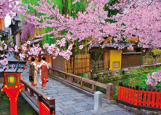 日本風景 - 櫻花園 600塊 (38×53cm)