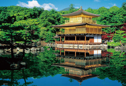 (迷你尺寸) 日本風景 - 金閣寺 1000塊 (26×38cm)