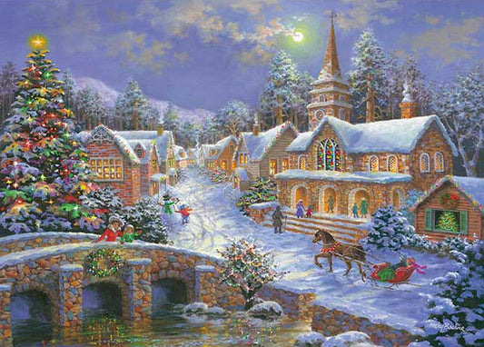 Nicky Boehme - 月光小夜曲 500塊 (38×53cm)