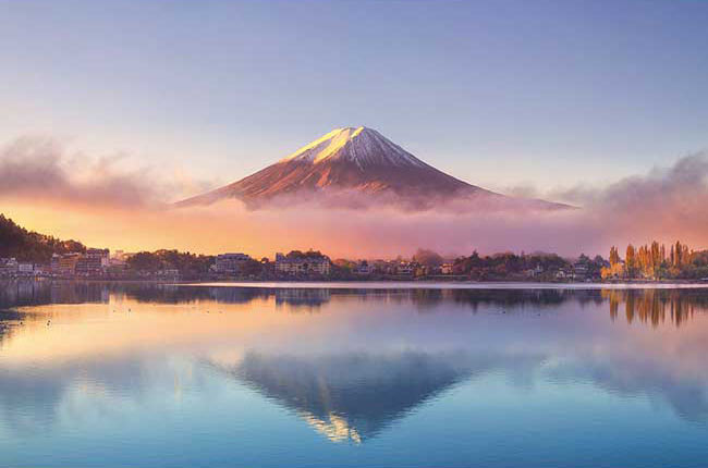 日本風景 - 富士山鏡中倒影 1000塊 (50×75cm)