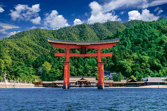 日本風景 - 嚴島神社 1000塊 (50×75cm)