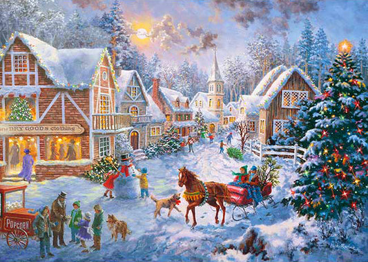 Nicky Boehme - 快樂雪景 500塊 (38×53cm)