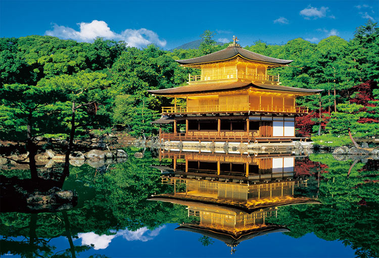 (迷你尺寸) 日本風景 - 金閣寺 2000塊 (49×72cm)